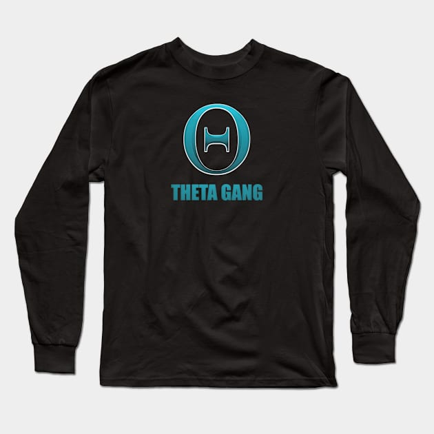 Theta Gang - Wheel Strategy - Wallstreetbets Reddit WSB Stock Market Long Sleeve T-Shirt by Tesla